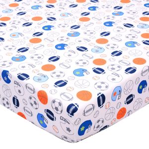 UOMNY Sábanas de cuna para niñas, sábana de cuna de unicornio para colchón estándar de cuna, 1