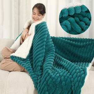 Manta térmica eléctrica, manta térmica de 50 x 60 pulgadas con 5 niveles de calefacción y apagado