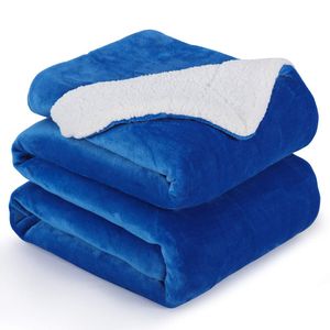 NANPIPER Manta de sherpa tamaño individual, gruesa y cálida, supersuave y afelpada, manta de felpa