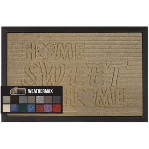 Gorilla Grip WeatherMax - Tapete para todas las estaciones, 17 x 29 pulgadas, goma natural duradera,