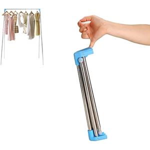 Ligtchser Perchero portátil de viaje, perchero plegable para baile, viajes, camping, secado, RV,