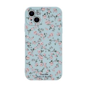Ownest Funda compatible con iPhone 11, diseño floral vintage de rosas, lindo diseño para mujeres y
