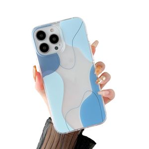 DEFBSC Funda compatible con iPhone 13 Pro Max, diseño artístico de forma suave con funda protectora