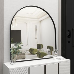 NEUWEABY Arched Wall Mirror for Bathroom, 20"x30" Arched Mirror Wall Mounted Mirror with