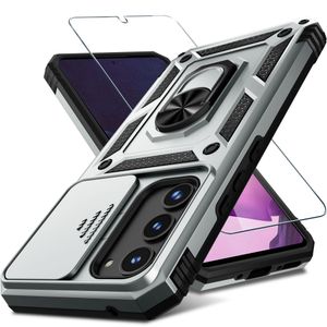 Funda para Samsung Galaxy A54 5G con 1 protector de pantalla + 1 funda para lente de cámara,