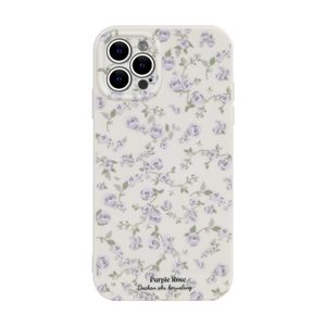 Ownest Funda compatible con iPhone 11, diseño floral vintage de rosas, lindo diseño para mujeres y