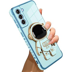 Bonoma Funda compatible con Samsung Galaxy S21 con chapado en corazón de amor, galvanizado, elegante