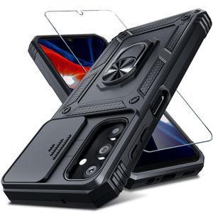 Funda para Samsung Galaxy A54 5G con 1 protector de pantalla + 1 funda para lente de cámara,