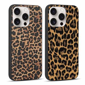 RUMDEY Paquete de 2 fundas de teléfono con bonito estampado de guepardo para Apple iPhone 11 de 6.1
