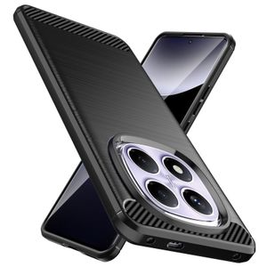 Natbok Funda diseñada para Xiaomi 13T/13T Pro, TPU flexible [textura cepillada] [antideslizante]