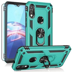 YZOK Funda compatible con Moto E 2020, funda Motorola E, con protector de pantalla HD, [grado