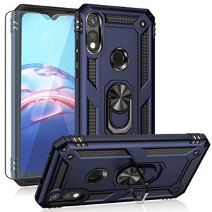 YZOK Funda compatible con Moto E 2020, funda Motorola E, con protector de pantalla HD, [grado