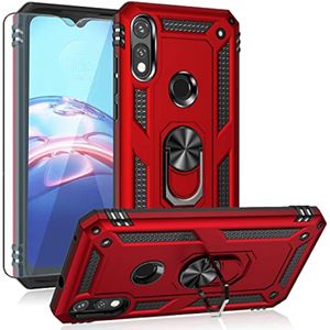 YZOK Funda compatible con Moto E 2020, funda Motorola E, con protector de pantalla HD, [grado