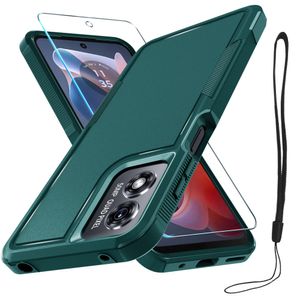 Funda para Motorola Moto G Play 2023, Moto G Pure, Moto G Power 2022 con protector de pantalla de