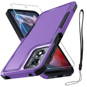 Funda para Motorola Moto G Play 2023, Moto G Pure, Moto G Power 2022 con protector de pantalla de