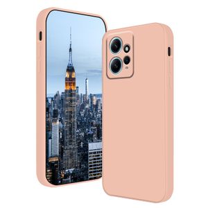 Wousunly Compatible con Xiaomi Redmi Note 12 4G Funda de silicona líquida verde oscuro, suave al