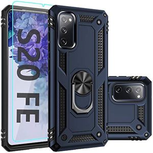 SKTGSLAMY Samsung Galaxy S20 FE - Funda protectora para Samsung Galaxy S20 FE con protector de