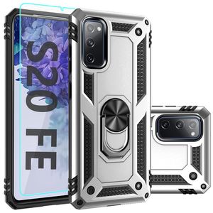 SKTGSLAMY Samsung Galaxy S20 FE - Funda protectora para Samsung Galaxy S20 FE con protector de