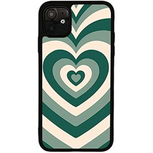 MOKENS Lindas fundas para teléfono, diseño de corazón de amor, delgada, suave, funda protectora