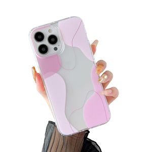 DEFBSC Funda compatible con iPhone 13 Pro Max, diseño artístico de forma suave con funda protectora