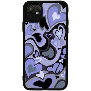 MOKENS Lindas fundas para teléfono, diseño de corazón de amor, delgada, suave, funda protectora