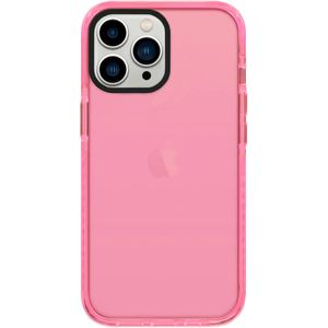 Funda transparente neón con bonito diseño retro y vibrante para mujeres, accesorios de los años 80,
