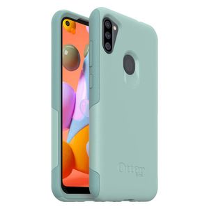 OtterBox Funda para Galaxy A11 Commuter Series Lite, negra, delgada y resistente, apta para