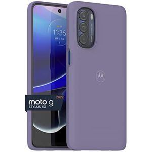 Motorola Funda protectora para Moto G Stylus 5G (2022), color morado claro, ajuste delgado,