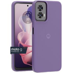 Motorola Funda protectora para Moto G Stylus 5G (2022), color morado claro, ajuste delgado,