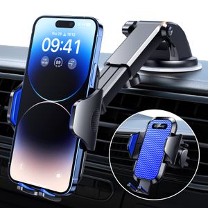 VANMASS Soporte de teléfono para automóvil, [fuerte succión y grado militar] Soporte para teléfono
