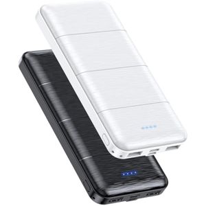 LOVELEDI Cargador portátil - Banco de energía - 15000mAh Dual USB Power Bank Salida 5V3.1A Cargador