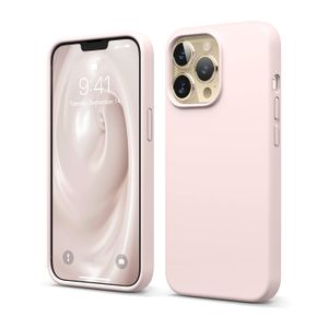 elago Compatible con iPhone 13 Pro, funda de silicona líquida, funda protectora de cámara de cuerpo
