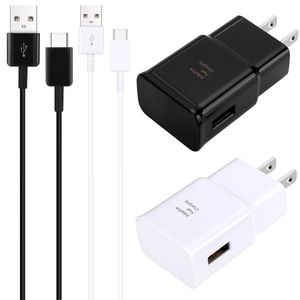 Cargador de teléfono Android, cable de carga rápida Samsung tipo C con cable de carga USB C de 6.6