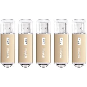 Silicon Power - Paquete de 2 unidades flash USB 3.0/3.1 Gen1 de 128 GB Blaze B02