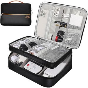 CILLA - Organizador electrónico de viaje, organizador de cables, organizador de cables, organizador