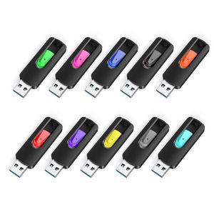 RAOYI Paquete de 5 unidades flash USB de 64 GB, unidades de memoria USB 2.0, unidades de memoria USB