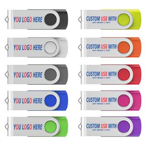 Memoria USB 2.0 de 2 GB, paquete de 2 unidades de memoria Wooolken Thumb Drive con luz LED y