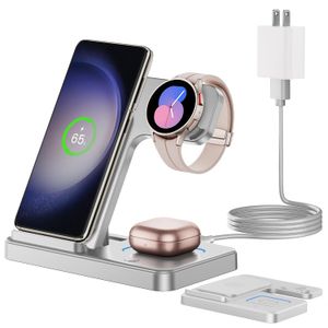 CIYOYO Cargador inalámbrico, soporte de carga inalámbrica rápida de 15 W [adaptador incluido],