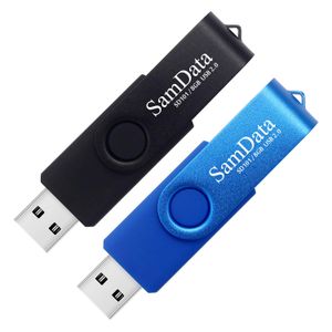 SamData - Memoria USB (16 GB, 5 unidades, 16 GB, 16 GB, unidad de memoria con luz LED para