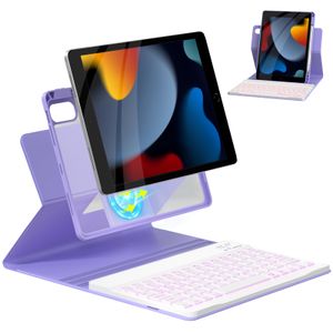 Funda para teclado para iPad de 10.2 pulgadas, 9ª, 8ª y 7ª generación 2021/2020/2019, Air 3rd 2019 y
