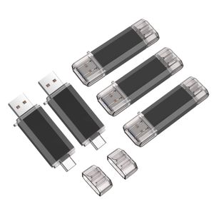 Vansuny Memoria USB 3.0 OTG de 64 GB 2 en 1 con llavero USB tipo C dual USB Thumb Drive Photo Stick