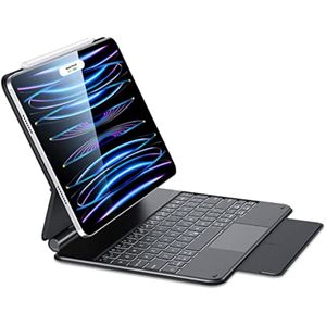 ESR Funda de teclado para iPad Pro de 11 pulgadas (1ª, 2ª, 3ª, 4ª generación) y iPad Air (4ª, 5ª