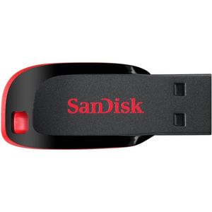 Memoria USB Cruzer Blade de SanDisk, Negro