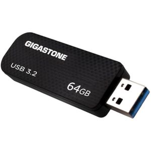 Gigastone Z30 - Unidad flash USB 3.2 Gen1 de 64 GB, diseño retráctil sin tapa, unidad de pulgar