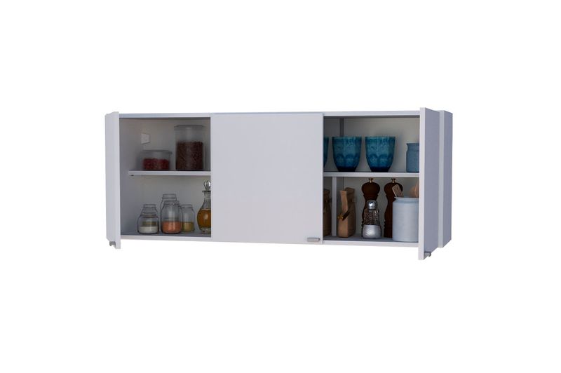 Alacena Orlandi 3 Ptas 4035 120x45x30CM Blanco_0002_Alacena 120 - vestida - BLANCO