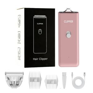 Cortapelos para perros y gatos, impermeable, portátil, eléctrico, recargable por USB, herramientas