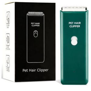 Cortapelos para perros y gatos, impermeable, portátil, eléctrico, recargable por USB, herramientas