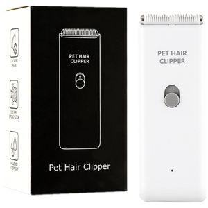 Cortapelos para perros y gatos, impermeable, portátil, eléctrico, recargable por USB, herramientas