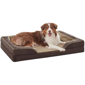 FURTIME Cama ortopédica para perros grandes, cama lavable XL para perros de tamaño grande, cómoda