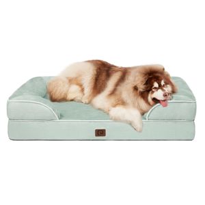 EHEYCIGA Camas ortopédicas para perros extra grandes, cama impermeable de espuma viscoelástica XL